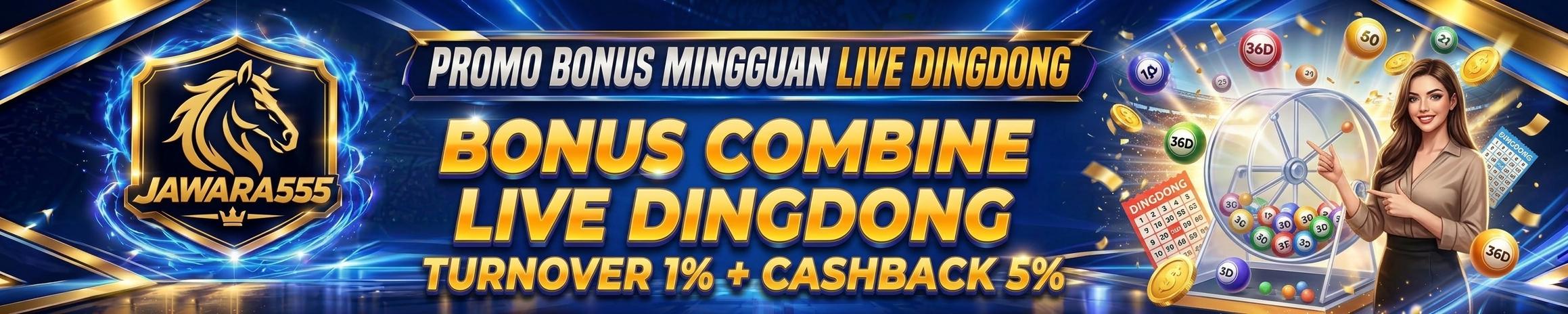 Promo Bonus Combine Live Dingdong